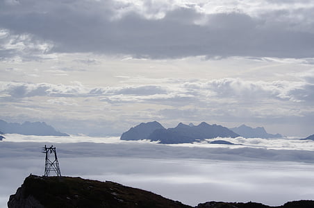 mountain cover with clouds thumbnail