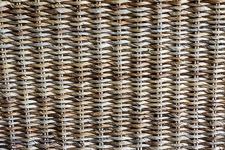 brown and white wicker surface thumbnail
