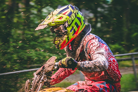 person riding motocross motorcycle thumbnail
