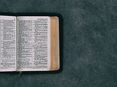 opened Bible book thumbnail