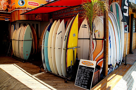 surfboards on racks thumbnail