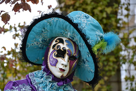 person wearing clown costume thumbnail