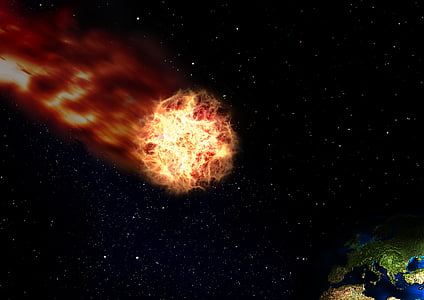 falling meteor illustration thumbnail