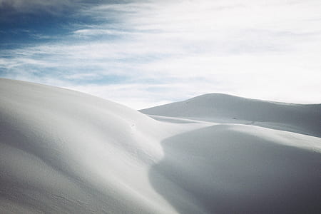 white desert plains under cloudy skies thumbnail