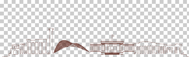 Furniture Structure Home Pattern Simple Color Silhouettes Banner
