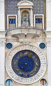 blue and white zodiac sign building thumbnail