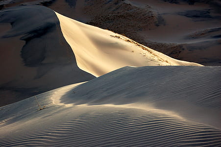 aerial view of sand dunes thumbnail