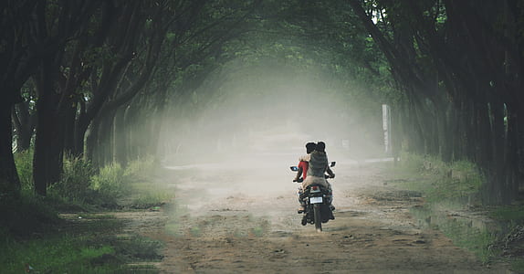 man and woman riding motorcycle thumbnail