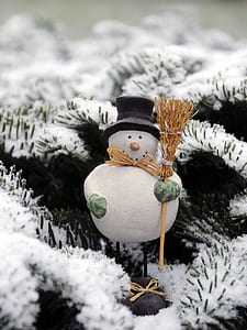 close up photography snowman figurine thumbnail