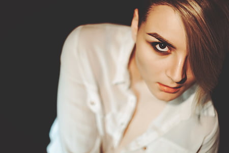 photo of woman in white dress shirt thumbnail
