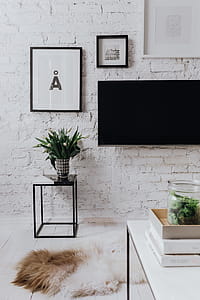 Living Room With Scandi Interior Design, Un'common Marble Table thumbnail