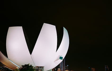 architecture, building, infrastructure, night, dark, sky thumbnail
