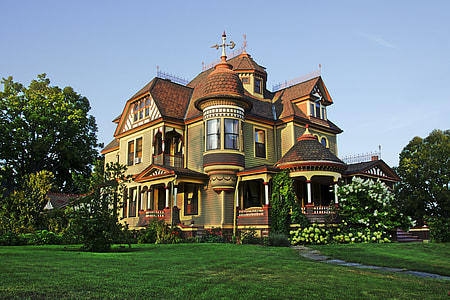 photo of beige and brown mansion thumbnail