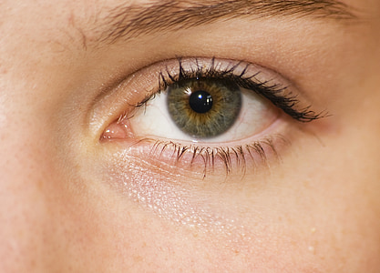 green human eyes closeup photography thumbnail