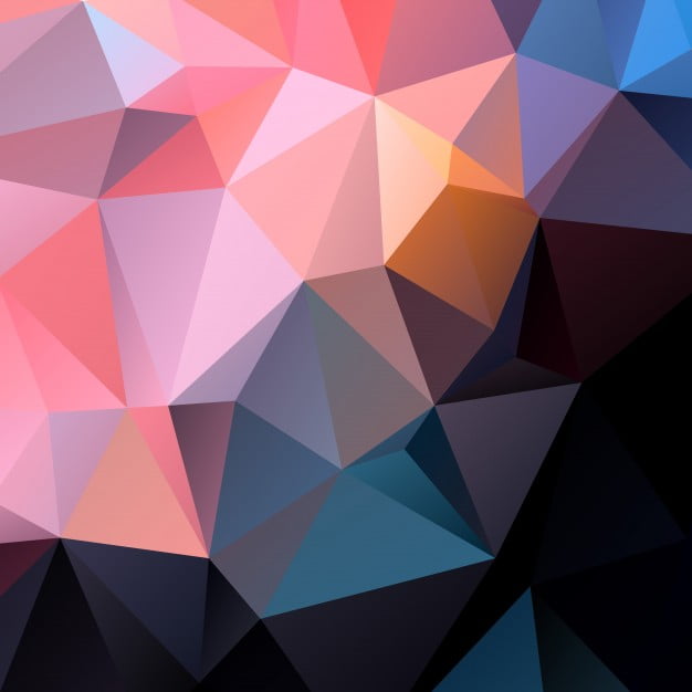 Abstract polygonal background eps file