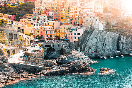 Manarola Town in Cinque Terre, Italy thumbnail