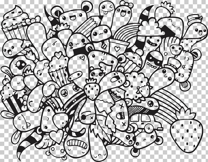 Doodle Coloring Book Art Drawing Zetangle Png Clipart Free Cliparts Uihere