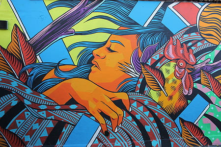 illustration of woman with rooster thumbnail