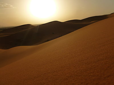 sand dunes during daytime thumbnail
