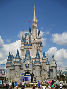 view of Disneyland castle thumbnail
