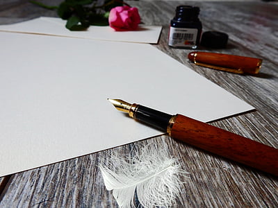 black and brown quill pen thumbnail