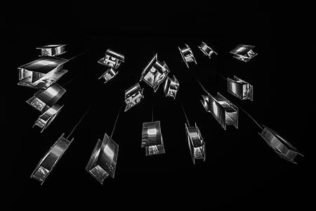 low angle photography of pendant lamps thumbnail