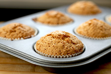 selective focus photography of muffins thumbnail
