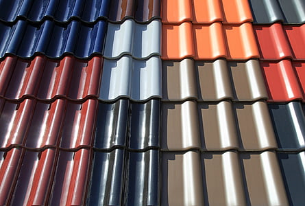 assorted-color roof bricks thumbnail