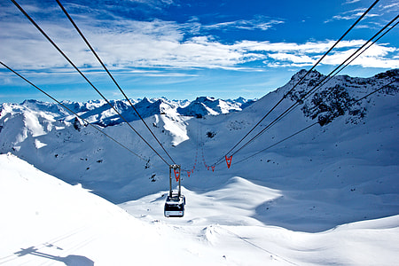 white and black cable car thumbnail