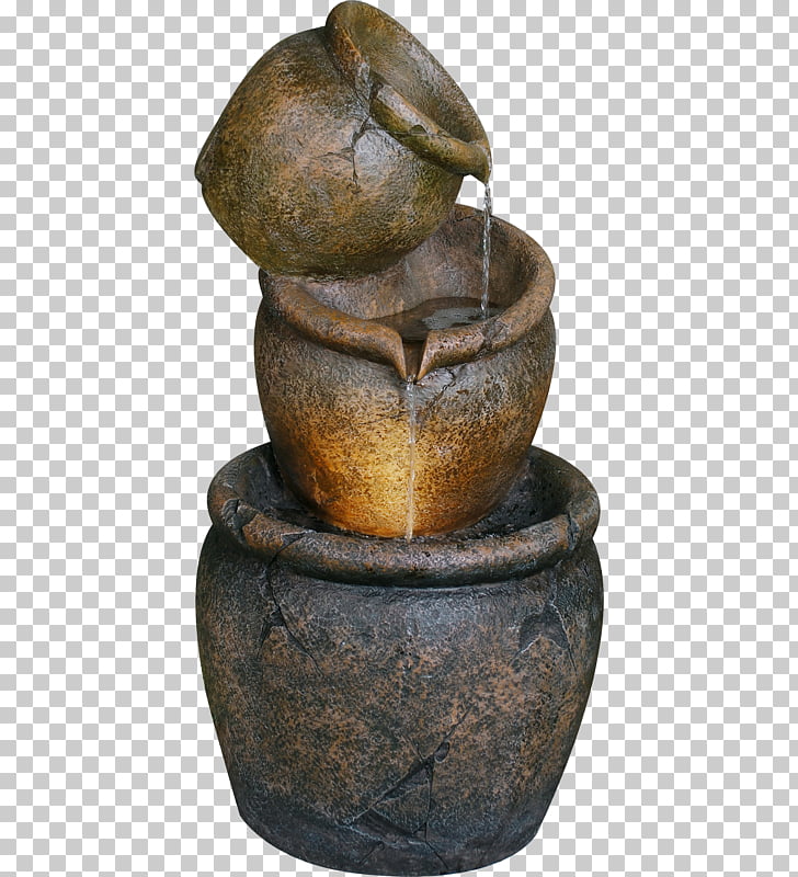 Fountain Garden Lighting Patio Ceramic Stone In The Water Of Fountain Garden Lighting Patio Ceramic