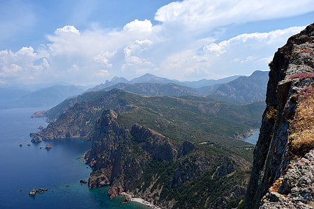 aerial photography of mountain thumbnail