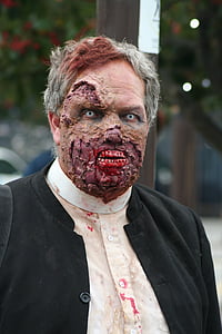 man doing zombie cosplay thumbnail