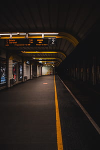 gray concrete empty road tunnel thumbnail
