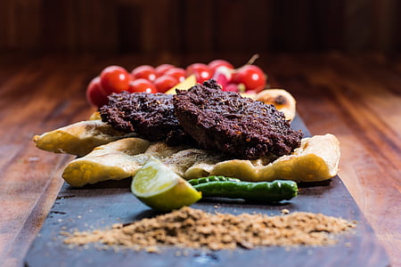 cooked meat with fruits thumbnail