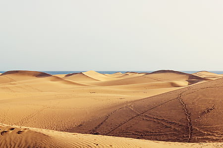aerial photography of desert during daytime thumbnail