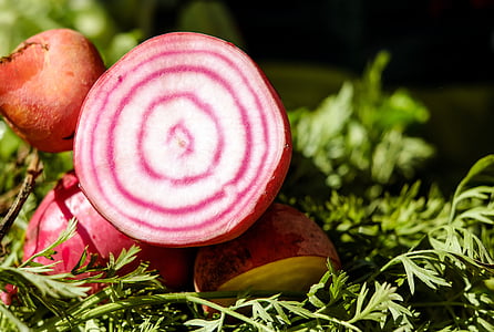 macro shot photography of sliced root crop thumbnail