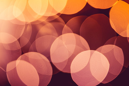 Real Orange Abstract Bokeh Lights thumbnail