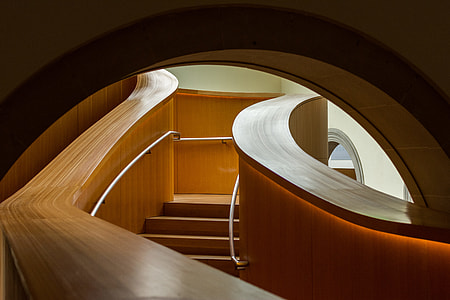 brown curve stairway thumbnail