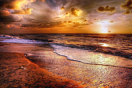 time lapse photography of body of water thumbnail