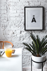 Living Room With Scandi Interior Design, Un'common Marble Table thumbnail