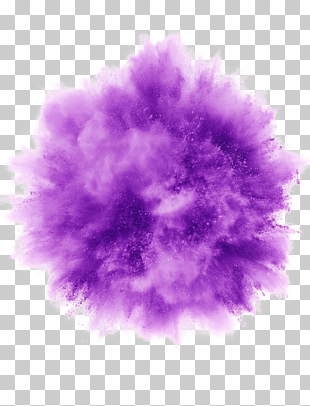 Color Explosion Stock illustration, Floating smoke, purple smoke explosion PNG clipart