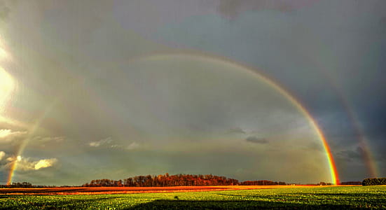 dawn, landscape, nature, sky thumbnail