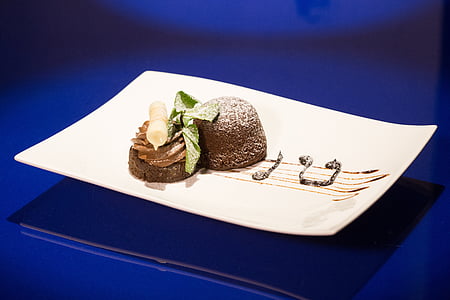 plate of chocolate thumbnail