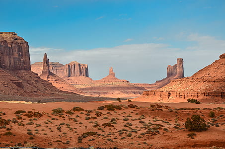 canyons under blue sky thumbnail