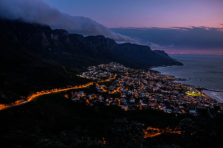 aerial photography of town during daytime thumbnail