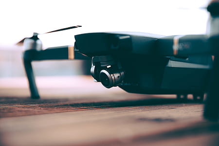 tilt shift lens photo of drone camera thumbnail