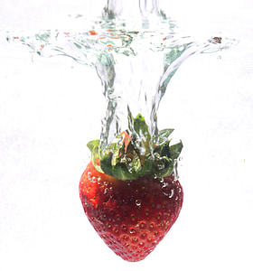 strawberry in body of water thumbnail