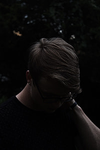 close up, photo, men's, black thumbnail
