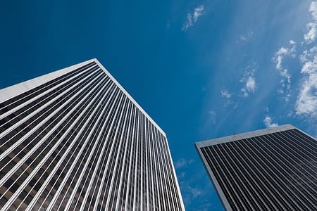 low angle view highrise buildings thumbnail