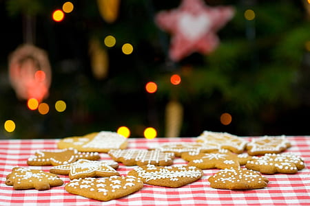 selective focus photography of cookies on tabletop thumbnail